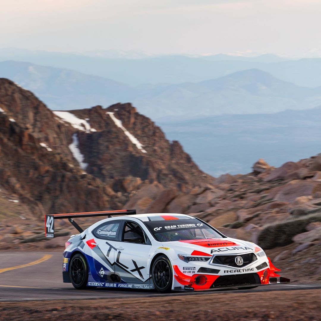 2019 Acura TLX | RealTime Racing Conquers Pikes Peak International Climb on Forgeline One Piece Forged Monoblock GTD1 Wheels