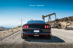 2015 Ford Mustang Fitted With 22 Inch BD-2’s in Silver With Polished Face