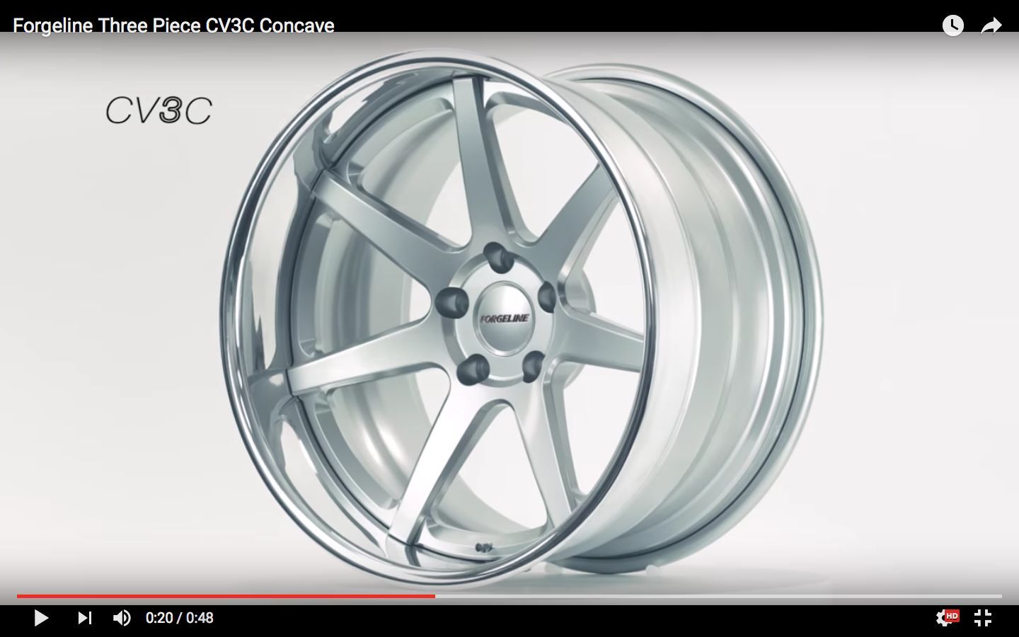 | Forgeline CV3C Concave Wheel