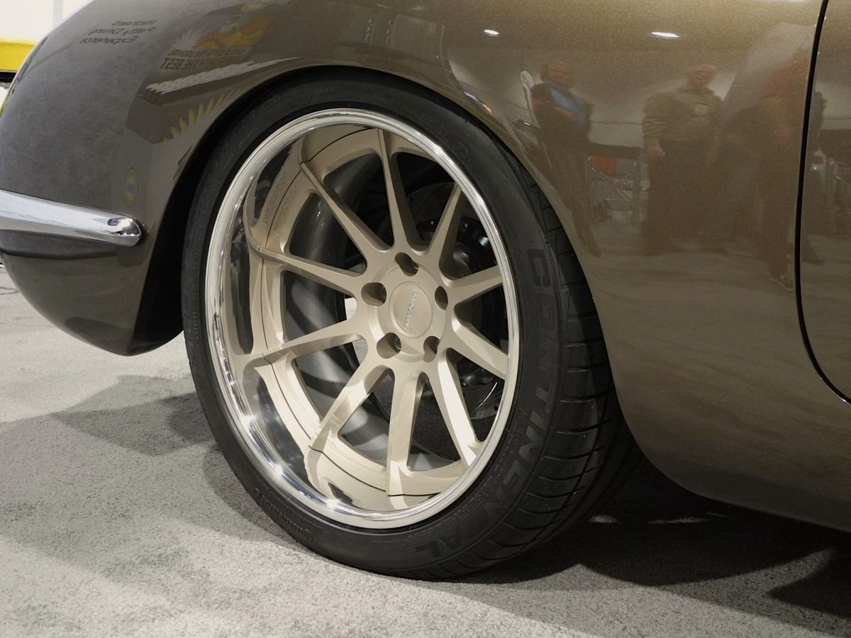 1958 Chevrolet Corvette | Legacy Innovations '58 Corvette Roadster on Forgeline RB3C Wheels
