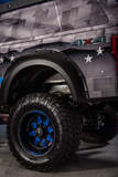 2017 Ford F-350 Super Duty 4x4 XL Crew Cab “MBX350 Matchbox Police” by Skyjacker Suspensions - Rear Quarter