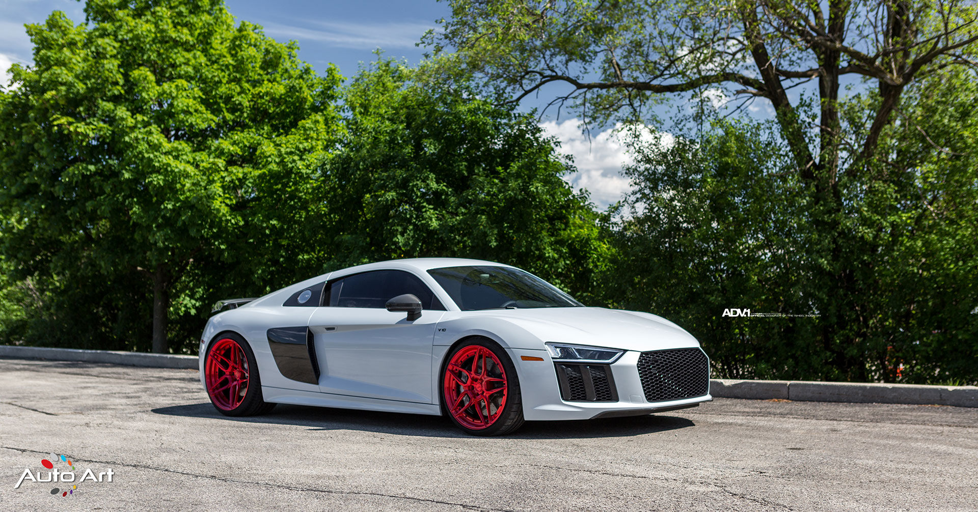 Audi r8 Matte Red