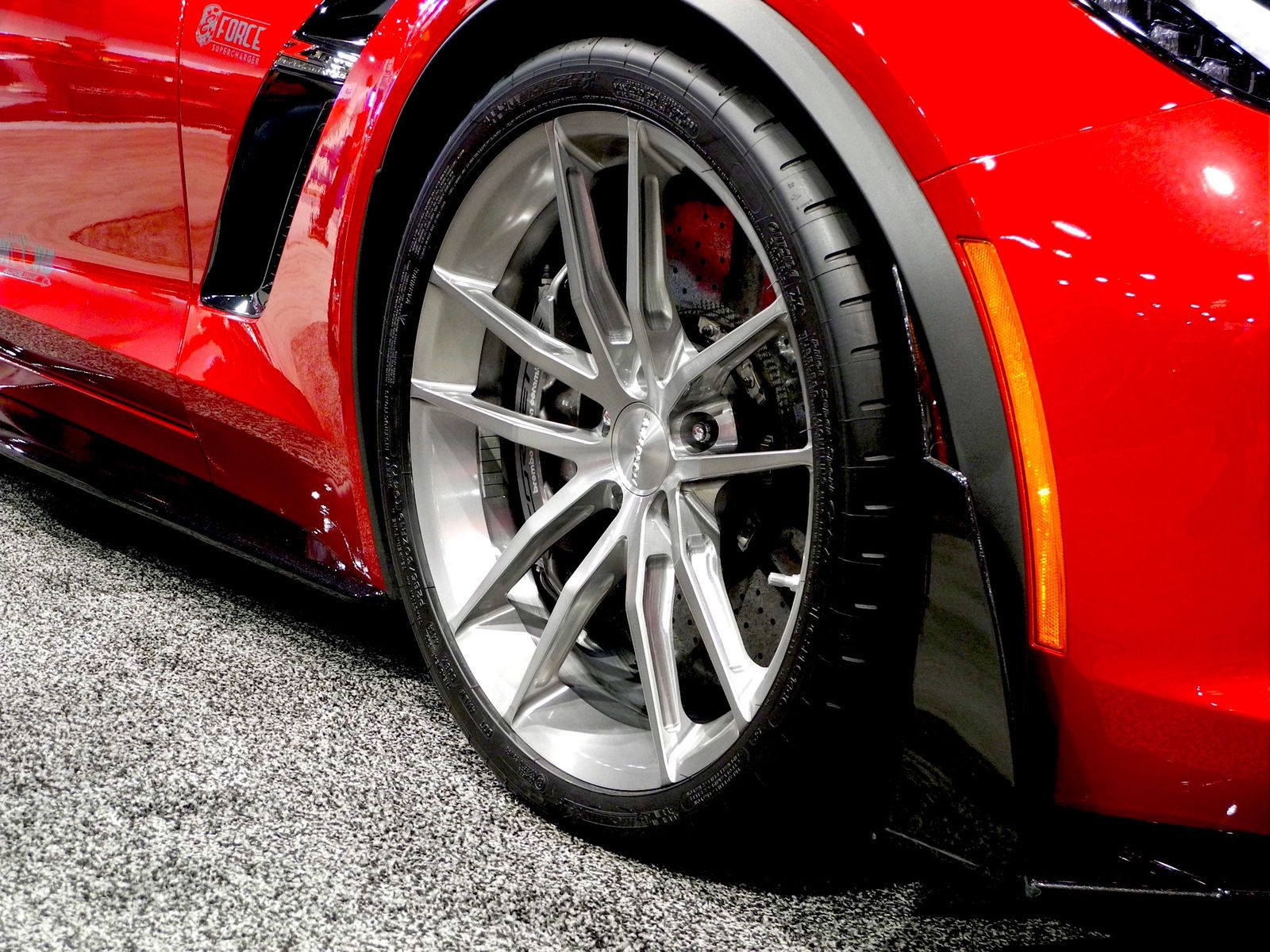 2015 Chevrolet Corvette | Total Lubricants C7 Corvette Z06 on Forgeline One Piece Forged Monoblock AR1 Wheels
