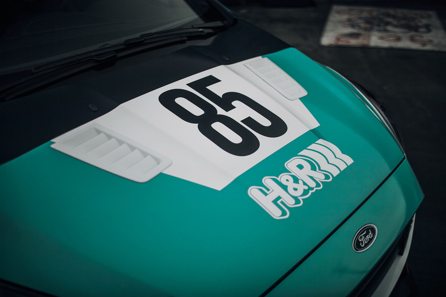 2016 Ford Focus RS | 2016 Ford Focus RS by H&R Special Springs and StanceWorks - Hood Louvers