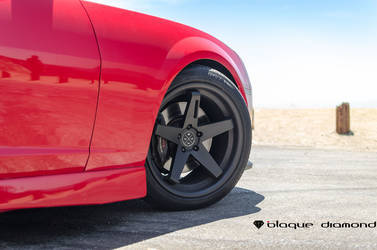 2013 Chevrolet Camaro | 2013 Chevy Camaro Fitted With 22 Inch BD-21’s in Full Matte Black With Chrome SS Lip