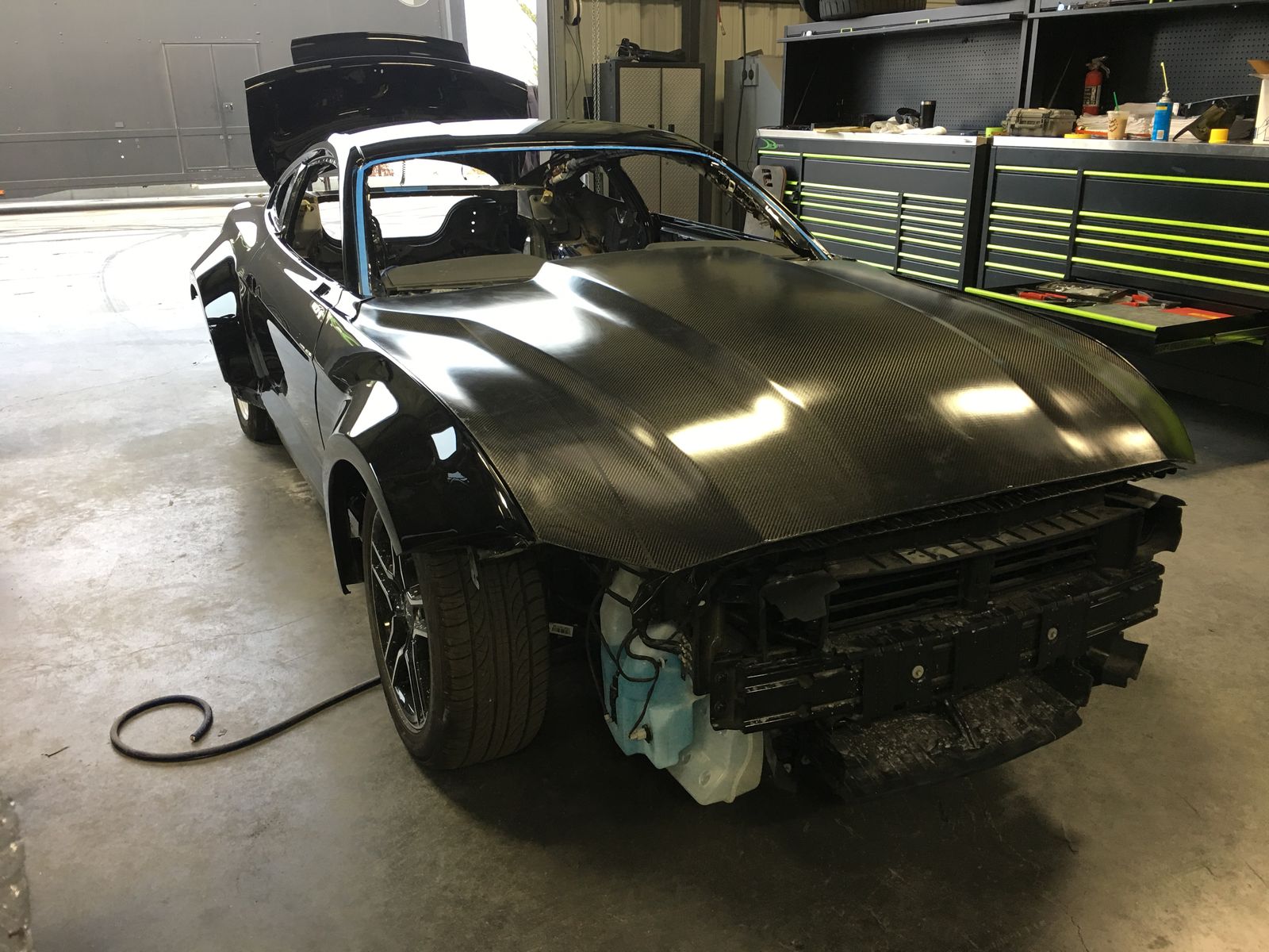 2018 Ford Mustang | 2018 Ford Mustang Fastback by DeBerti Design - Front Bumper Teardown FordSEMA