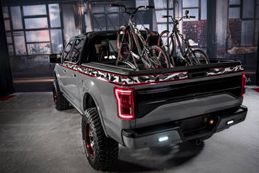 2016 Ford F-150 | 2016 Ford F-150 Lariat SuperCrew by CGS Performance Products - Rear Shot #FordSEMA