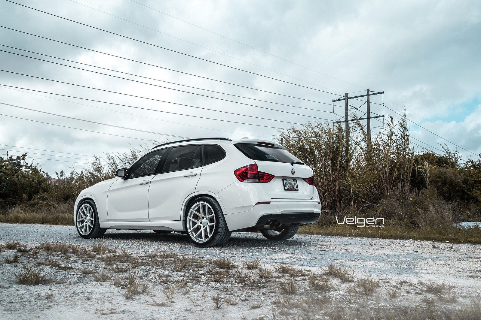 2015 BMW X1 | BMW X1 on Velgen Wheels  VMB5 Matte Silver  19x9 & 19x10.5