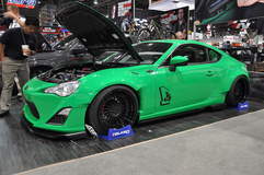 Supercharged Scion FRS Drifter @ SEMA '13