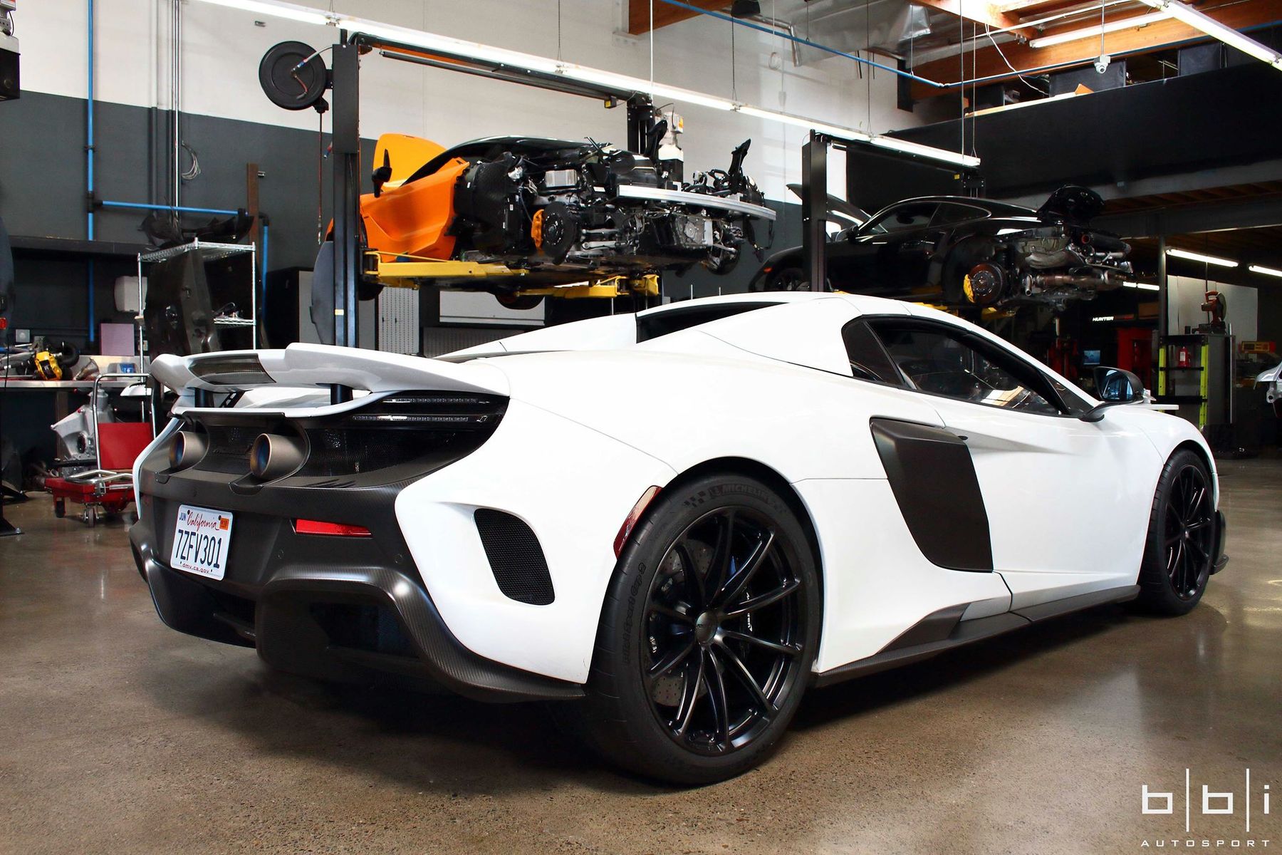2017 McLaren 675LT | Michael’s BBi Autosport-Prepped McLaren 675LT on Forgeline One Piece Forged Monoblock GT1 5-Lug Wheels