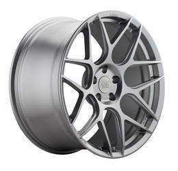 19x9.5 ET45 HRE FlowForm FF01 in Liquid Silver