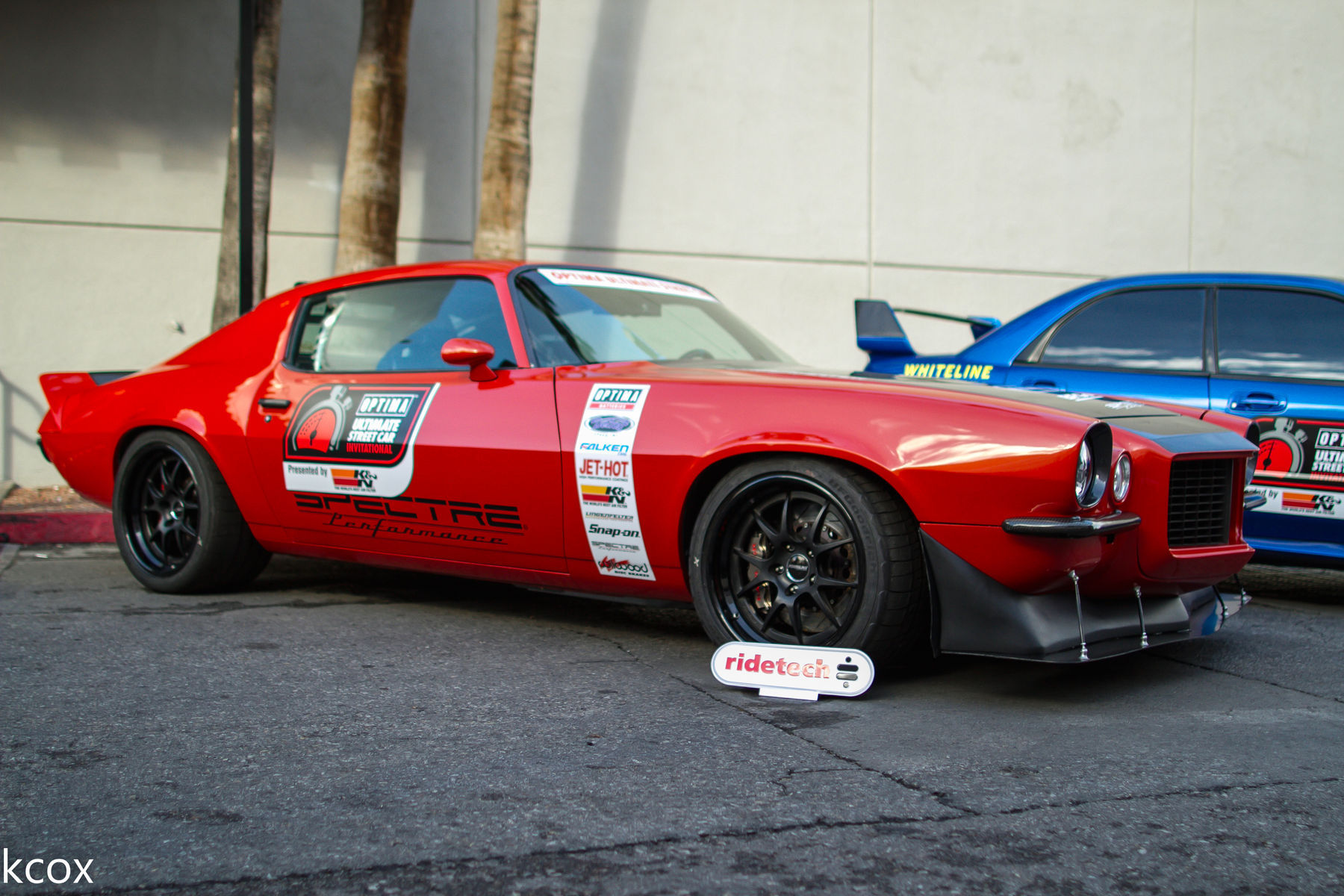 1973 Chevrolet Camaro | Mary Pozzi's '73 Camaro on Forgeline GA3 Wheels at the 2015 SEMA Show