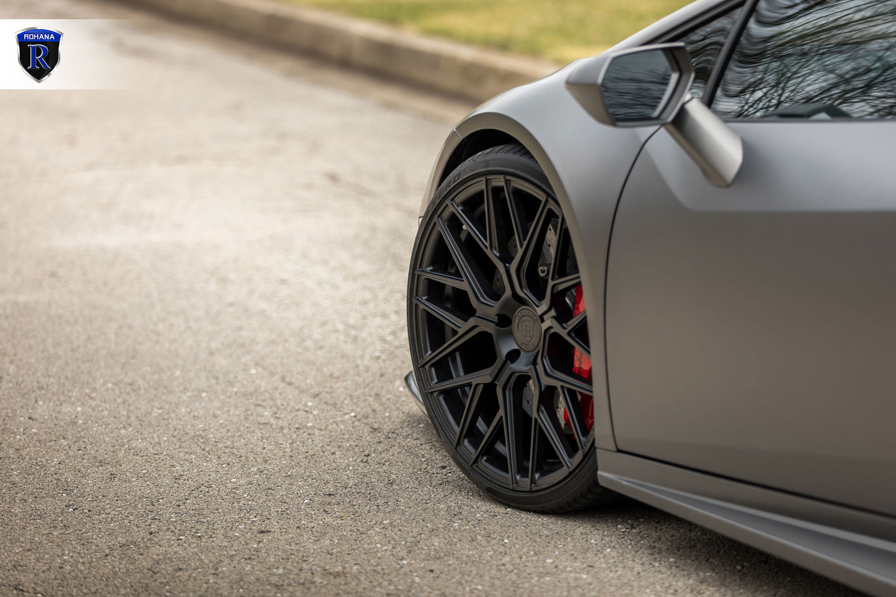 2016 Lamborghini Huracan | Matte Huracan - Front Left Wheel