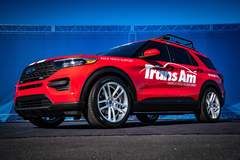 2020 Ford Explorer 4WD By Prefix  -  low front 3/4 shot
