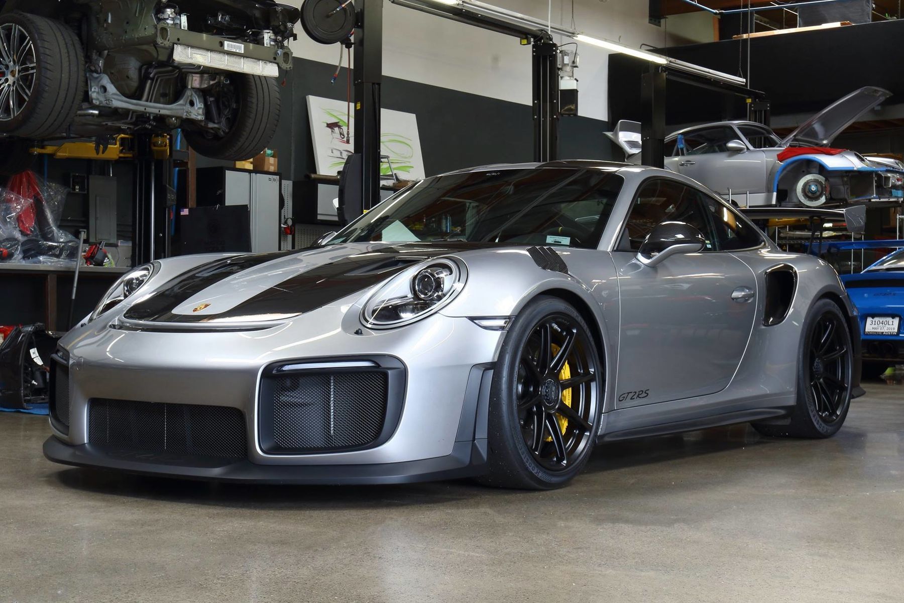 BBi Autosport-Tuned 991 Porsche GT2 RS on Forgeline One Piece Forged ...