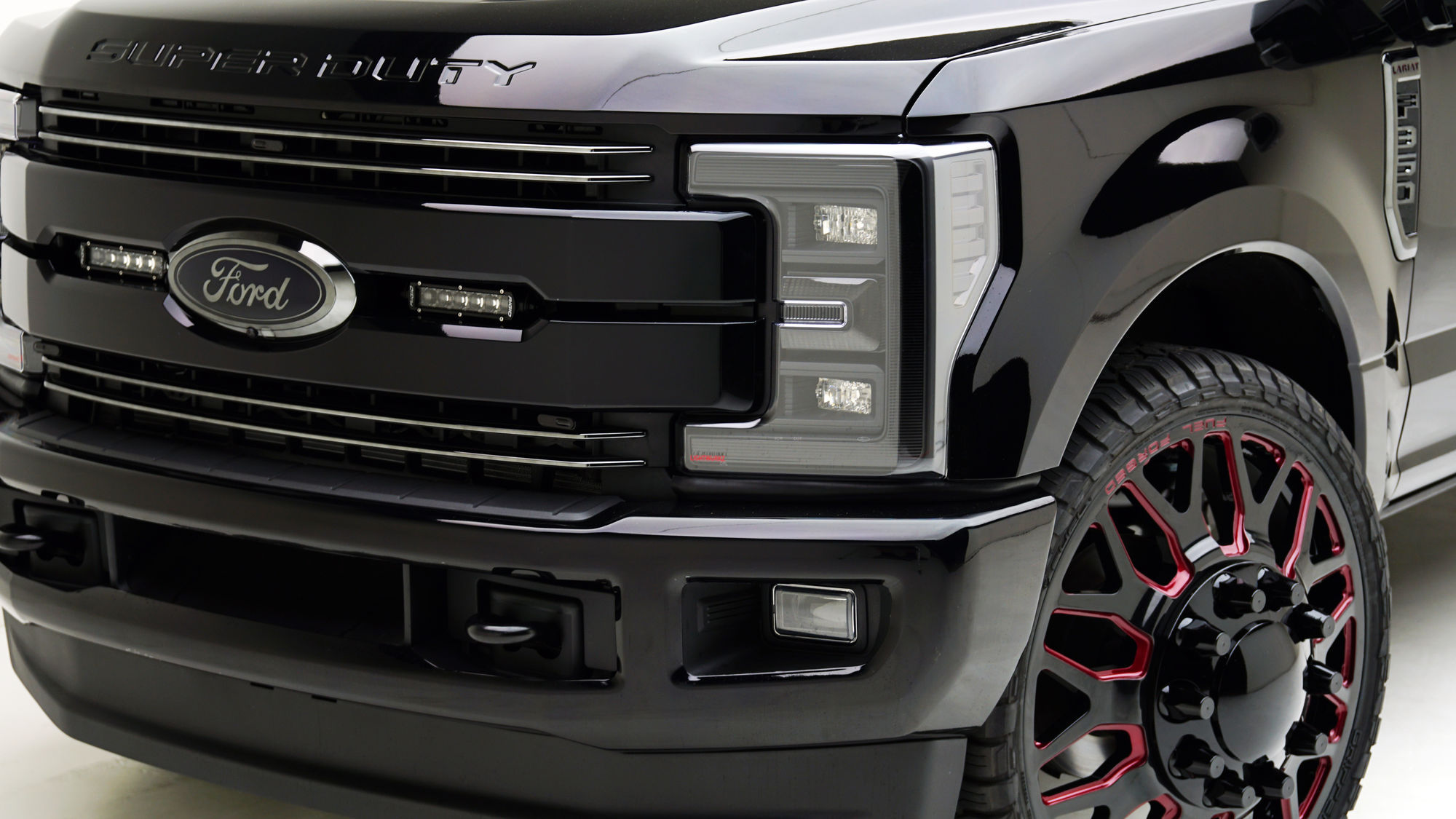 2017 Ford F-350 | 2017 Ford F-350 Super Duty 4x4 Lariat Crew Cab Dually by MAD Industries - Front Shot