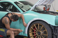 Matte Mint Porsche GT3