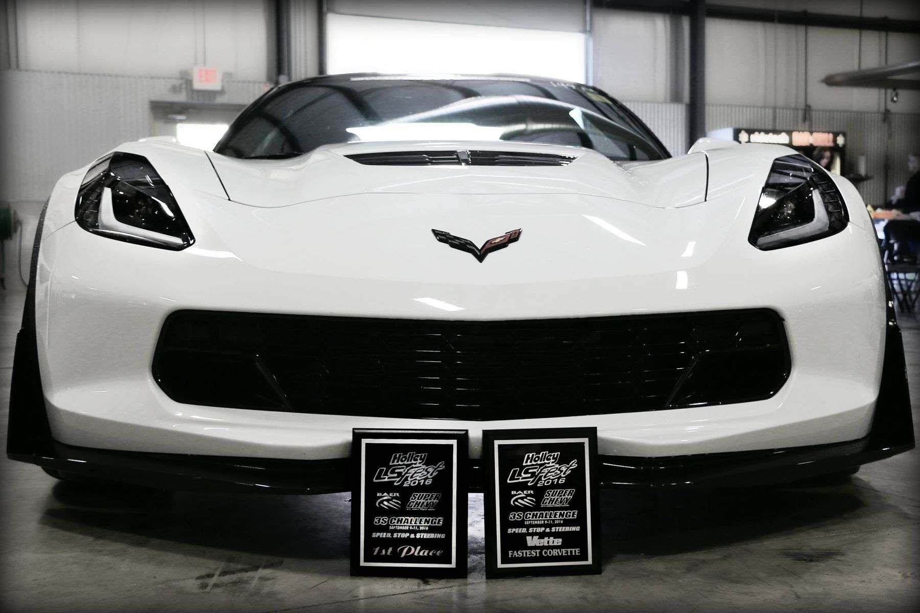 2017 Chevrolet Corvette Z06 | Bret Voelkel Wins 3S Challenge at the 2016 LS Fest in the RideTech C7 Corvette Z06 on Forgeline One Piece Forged Monoblock AR1 Wheels