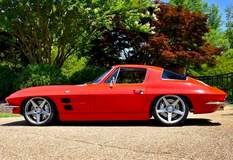 Jimmy Page’s 1964 Corvette on Forgeline One Piece Forged Monoblock CF1 Wheels