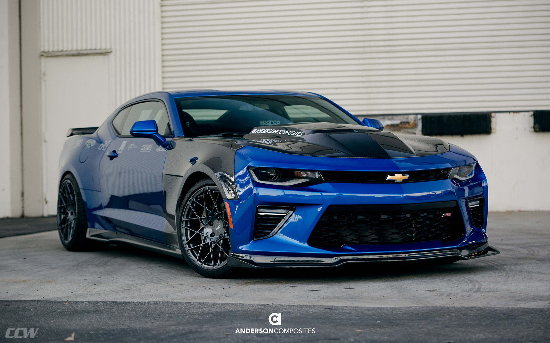  Chevrolet Camaro | Anderson Composites Carbon Fiber Chevrolet Camaro SS - CCW CV M10 Concave Forged Monoblock Wheels 