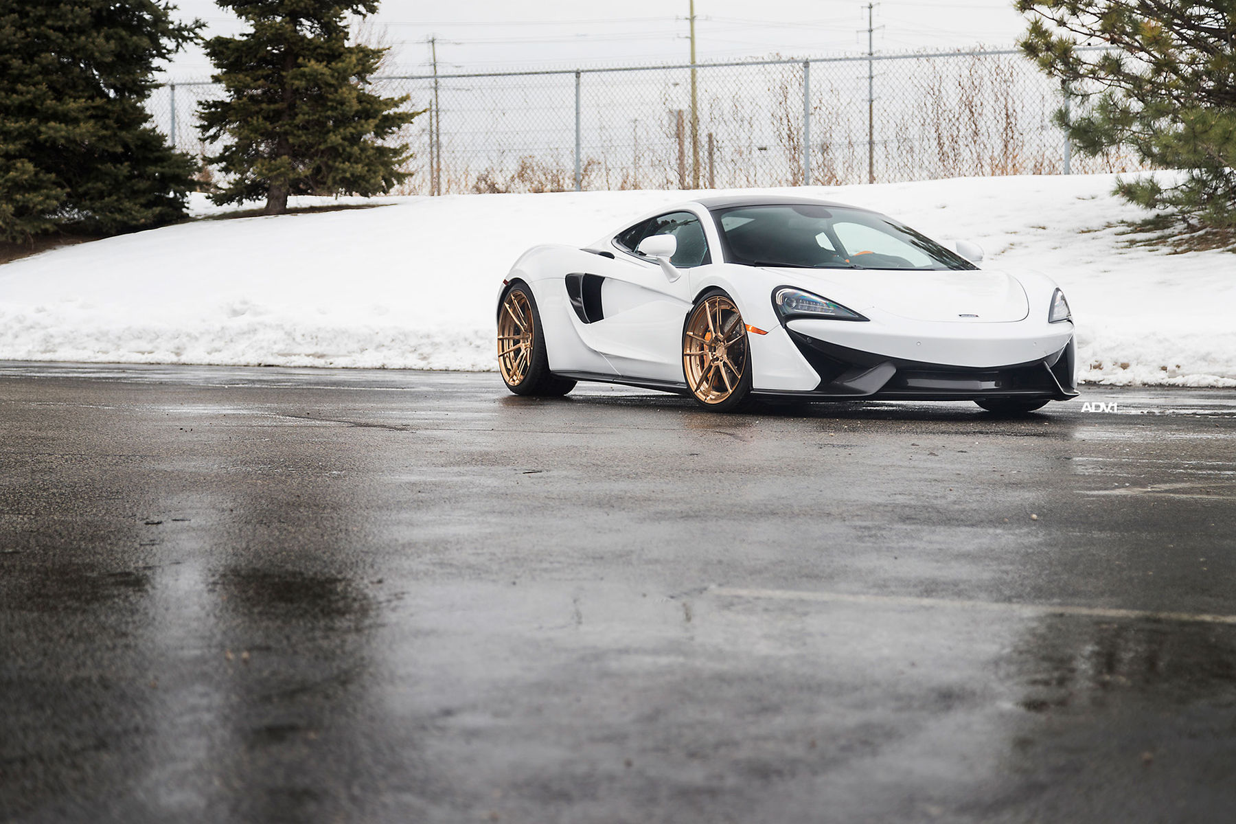  McLaren 570S | Silica White McLaren 570S Coupe - ADV5.2 M.V2 CS Series Wheels