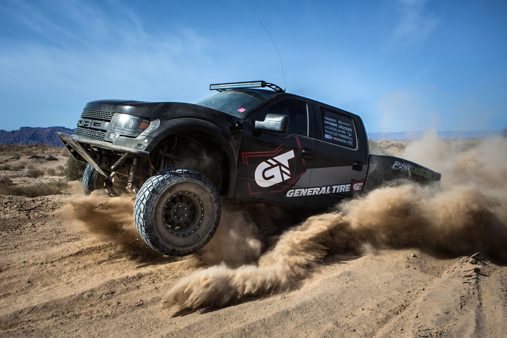 Ford | Plowing through the sand!