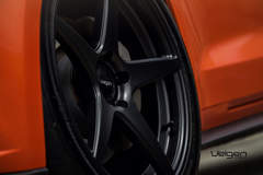 Competition Orange Mustang GT | Classic5 Satin Black