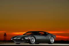 Marty Quadland's 1972 DeTomaso Pantera on Forgeline ZX3 Wheels