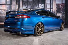 2017 Ford Fusion Sport By Legacy Innovations - Rear Quarter Shot on site at #FordSEMA
