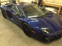 Beautiful Lamborghini at XPEL HOUSTON