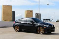 OUR CLIENT'S BMW X6M WITH 22" ADV.1 005 MV.2 WHEELS