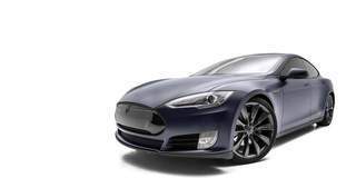 Matte Wrapped Tesla Model S