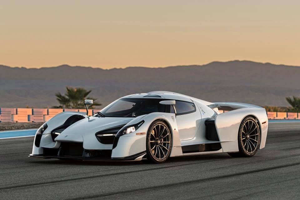 2017   | The Scuderia Cameron Glickenhaus SCG003S Supercar on Forgeline One Piece Forged Monoblock GT1 Wheels
