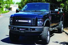 LED Grilles on Ford F250