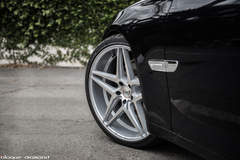 2015 BMW 740i Fitted With 20 Inch BD-8’s in Silver With Polished Face