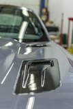 2017 Ford Mustang EcoBoost Hood Louvre on Anderson Composites GTH Hood