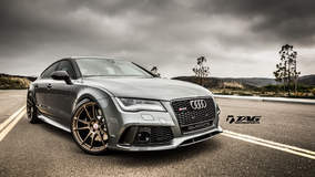 TAG Motorsports Grey RS7 on Bronze HRE Wheels