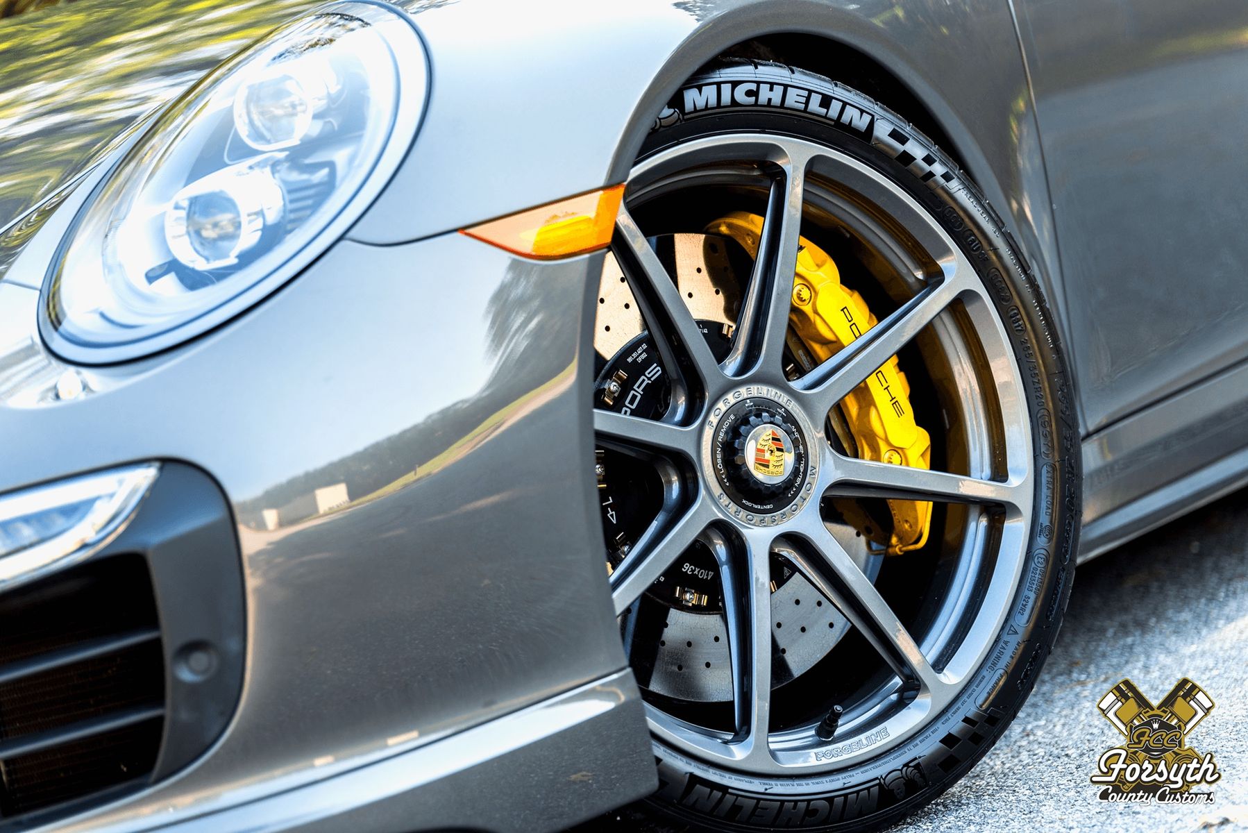2015 Porsche 911 | George Smith's Porsche 911 Turbo S on Forgeline GE1 Wheels