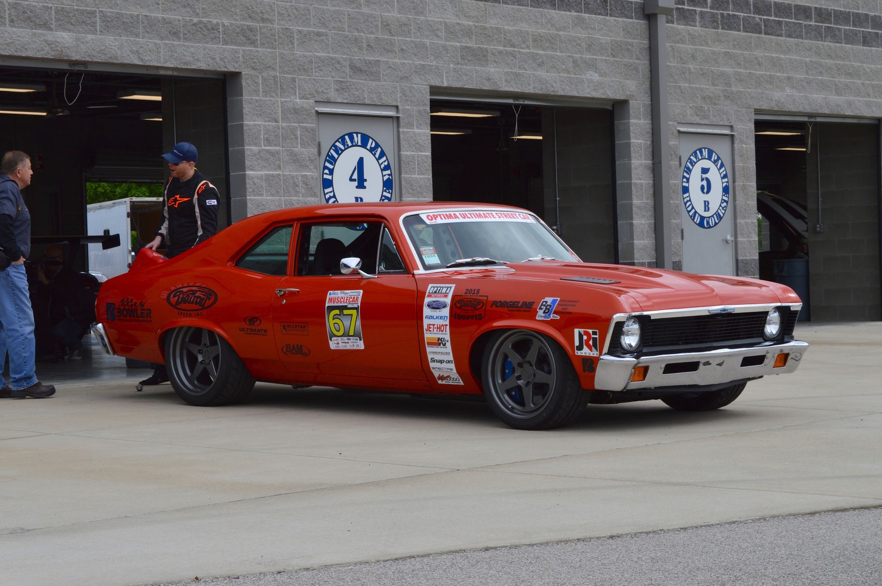 1972 Chevrolet Nova | Billy Utley's '72 Nova on Forgeline Heritage Series FF3 Wheels at the 2016 Midwest MuscleCar Challenge