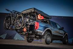2019 Ford Ranger XLT Sport SuperCrew FX4  By Hellwig Products Co, Inc. - ready for action rear 3/4 low