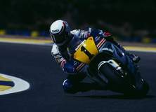 Eddie Lawson with SHOEI GRV