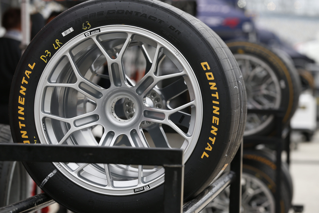    | Racking the Continental Tires during the Rolex 24 