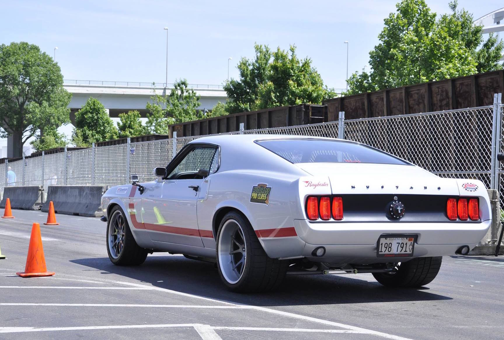 1969 Ford Mustang | Raybestos 1969 Mustang on Forgeline GA3C Concave Wheels