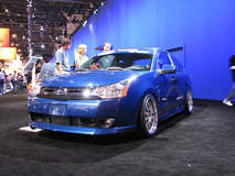 2008 Blue Ford Focus SES 