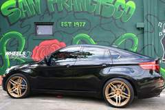 OUR CLIENT'S BMW X6M WITH 22" ADV.1 005 MV.2 WHEELS