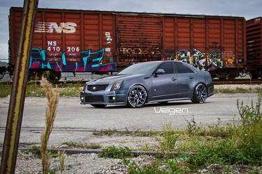 Cadillac CTS-V on Velgen Wheels VMB5