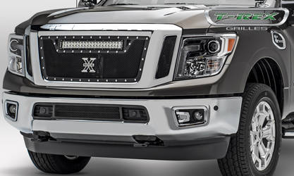 Nissan Titan Torch Grille w/ LED Light Bar