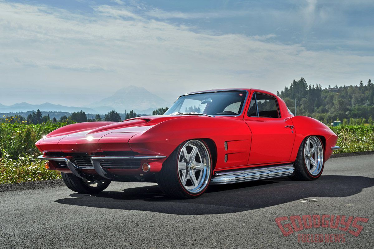1964 Chevrolet Corvette Stingray | Steve Peterson’s 1964 Chevrolet Corvette on Forgeline Forged Three Piece RS6 Wheels
