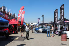 One of the rows at the California Festival of Speed 2015