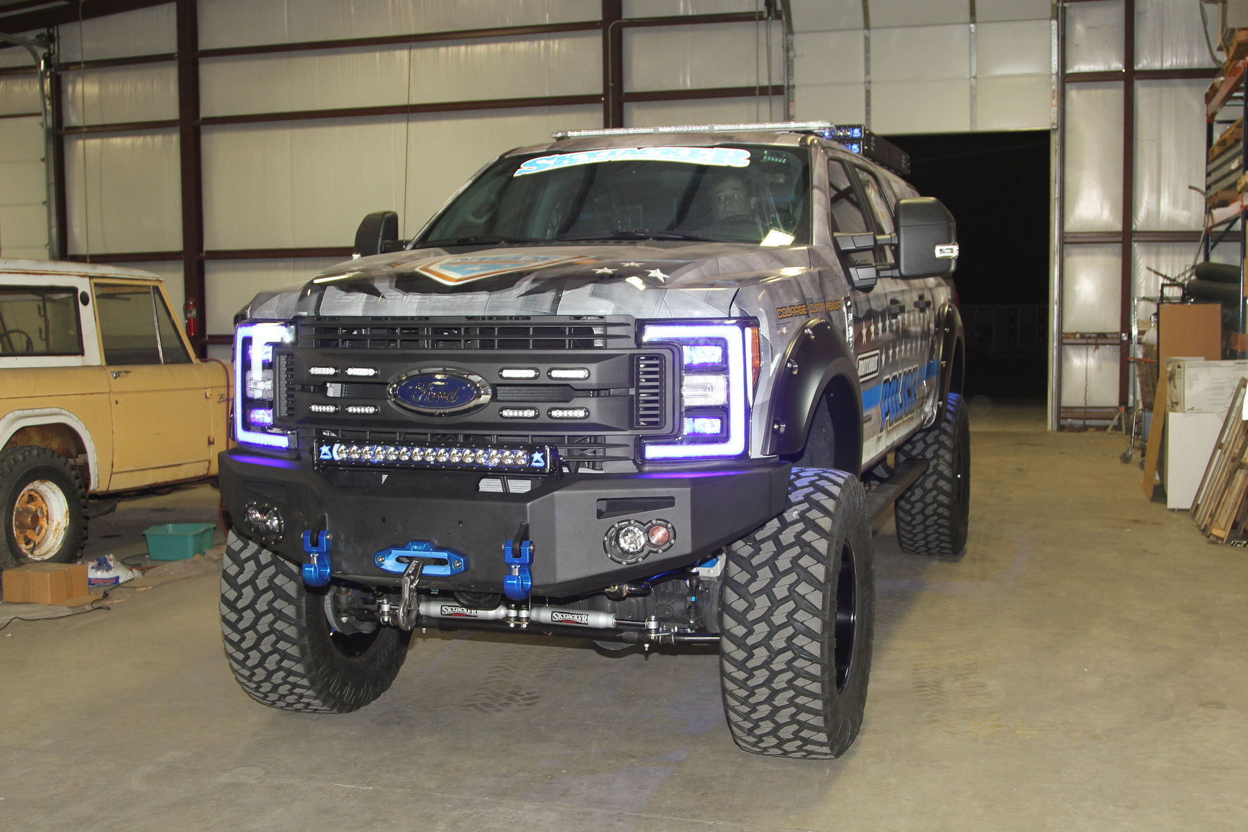 2017 Ford F-350 Super Duty | 2017 Ford F-350 Super Duty 4x4 XL Crew Cab “MBX350 Matchbox Police” by Skyjacker Suspensions - Ready for the big show